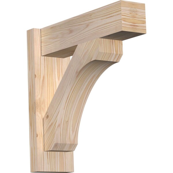 Ekena Millwork Legacy Block Smooth Outlooker, Douglas Fir, 5 1/2"W x 18"D x 18"H OUT06X18X18LEC05SDF - main